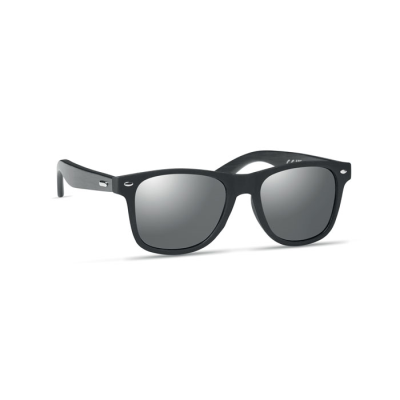 SUNGLASSES with Bamboo Arms in Silver