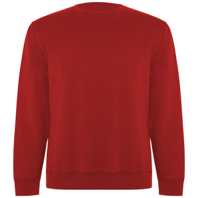 BATIAN UNISEX CREW NECK SWEATER in Red