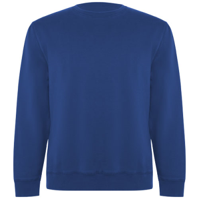 BATIAN UNISEX CREW NECK SWEATER in Royal Blue