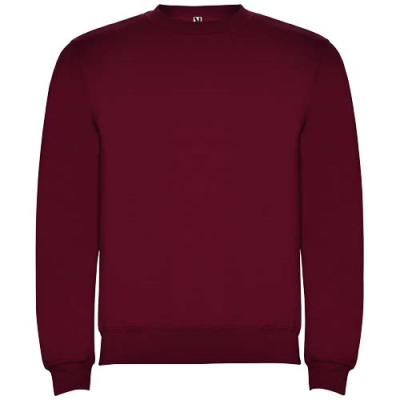 CLASICA CHILDRENS CREW NECK SWEATER in Garnet