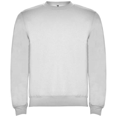 CLASICA UNISEX CREW NECK SWEATER in Ash White Melange