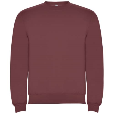 CLASICA UNISEX CREW NECK SWEATER in Berry Red