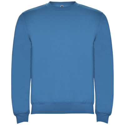 CLASICA UNISEX CREW NECK SWEATER in Ocean Blue