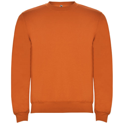 CLASICA UNISEX CREW NECK SWEATER in Orange