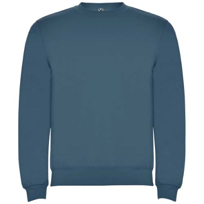 CLASICA UNISEX CREW NECK SWEATER in Storm Blue