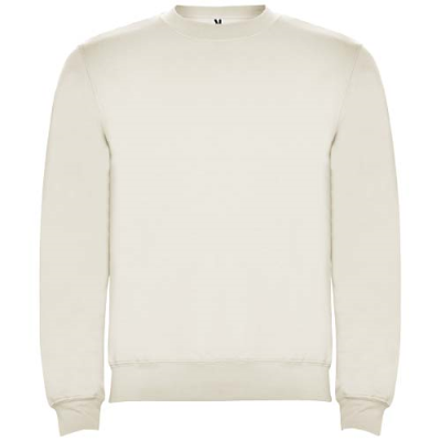 CLASICA UNISEX CREW NECK SWEATER in Vintage White