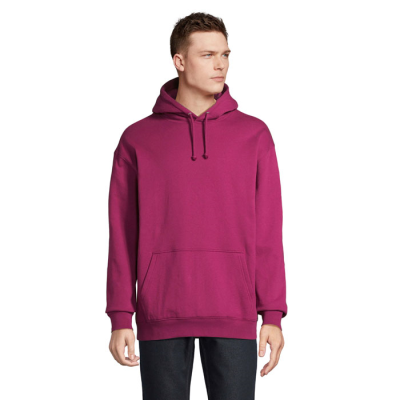 CONDOR UNISEX HOODED HOODY SWEAT in Purple