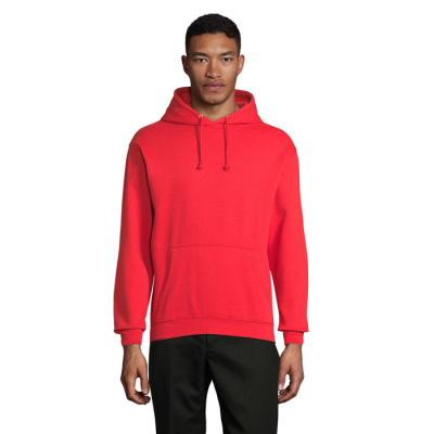 CONDOR UNISEX HOODED HOODY SWEAT in Red