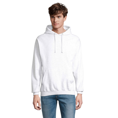 CONDOR UNISEX HOODED HOODY SWEAT in White