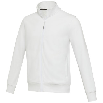 GALENA UNISEX AWARE™ RECYCLED FULL ZIP SWEATER in White