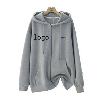 LOOSE ZIP THICK SWEATSHIRT