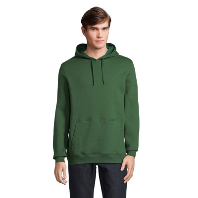 SNAKE HOOD SWEATER in Green