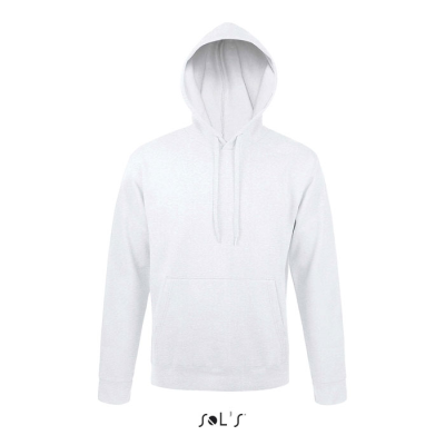 SNAKE HOOD SWEATER in White