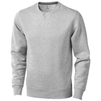 SURREY UNISEX CREW NECK SWEATER in Grey Melange