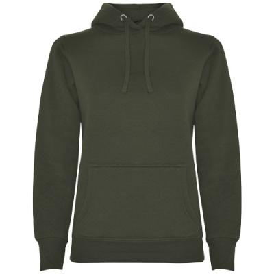 URBAN LADIES HOODED HOODY in Venture Green