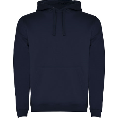 URBAN MENS HOODED HOODY in Navy Blue