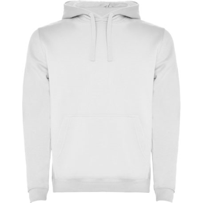 URBAN MENS HOODED HOODY in White