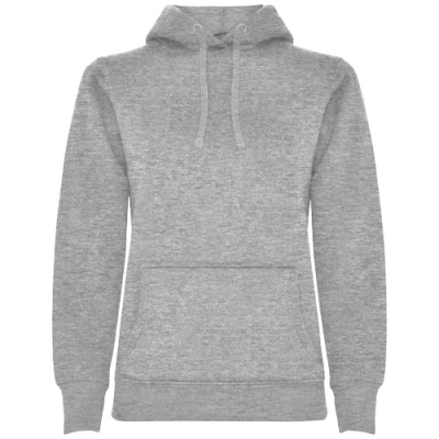 URBAN WOMENS HOODED HOODY in Marl Grey