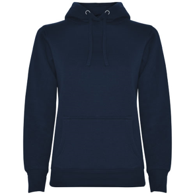 URBAN WOMENS HOODED HOODY in Navy Blue