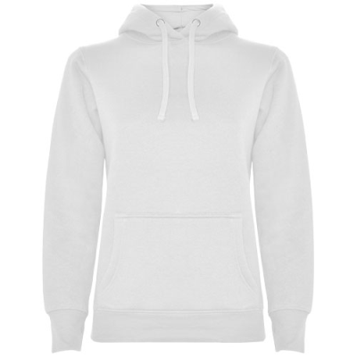 URBAN WOMENS HOODED HOODY in White