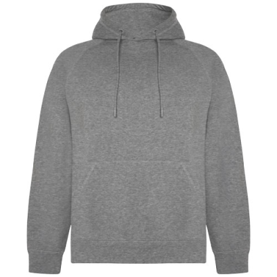 VINSON UNISEX HOODED HOODY in Marl Grey