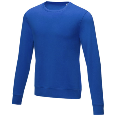 ZENON MEN’S CREW NECK SWEATER in Blue