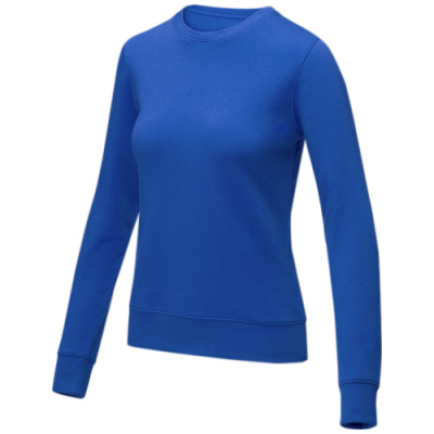 ZENON WOMEN’S CREW NECK SWEATER in Blue