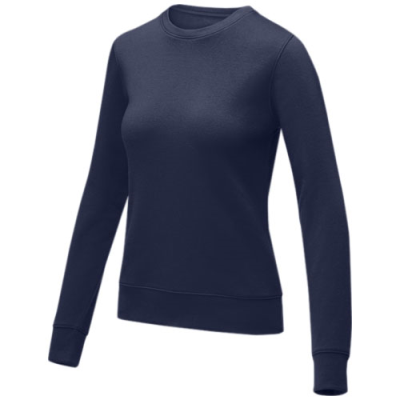 ZENON WOMEN’S CREW NECK SWEATER in Navy