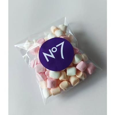 BRANDED BAG OF MINI MARSHMALLOWS