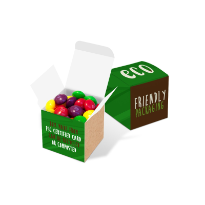 ECO MINI CUBE BOX OF SKITTLES