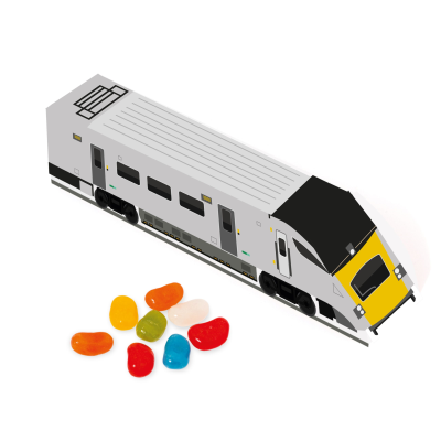 ECO RANGE - ECO TRAIN BOX - JOLLY BEANS