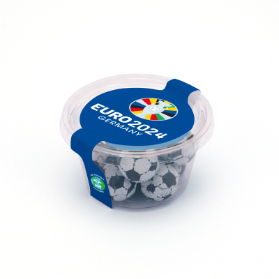 EURO 2024 - ECO MAXI POT - CHOCOLATE FOOTBALLS