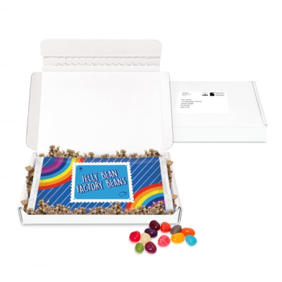 GIFT BOXES - MINI WHITE MAILING BOX - FLOW BAG - JELLY BEANS FACTORY®