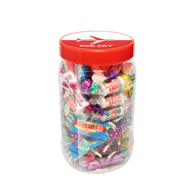 LARGE SWEETS JAR - RETRO MIX