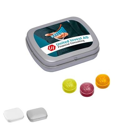 MINI TIN with Hinged Lid with Pulmoll Pastilles