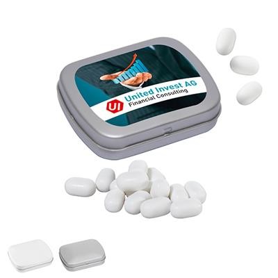 MINI TIN with Hinged Lid with Tic Tac