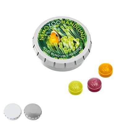 SUPER MINI CLIC CLAC TIN with Pulmoll Pastilles, 22g