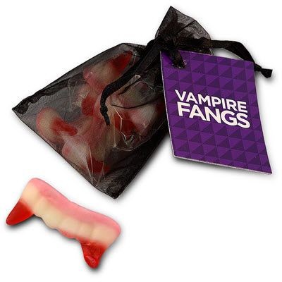 VAMPIRE FANGS ORGANZA BAG