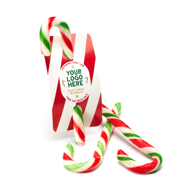 WINTER COLLECTION - INFO CARD - PEPPERMINT CANDY CANE