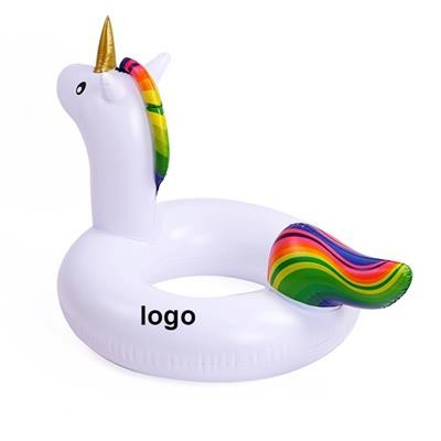 UNICORN SHAPE INFLATABLE SWIMMING RING