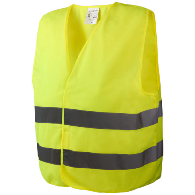 REFLECTIVE ADULT SAFETY VEST HW2 (XL) in Neon Fluorescent Neon Fluorescent Yellow