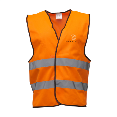 SAFETYFIRST SAFETY VEST in Neon Fluorescent Fluorescent Orange