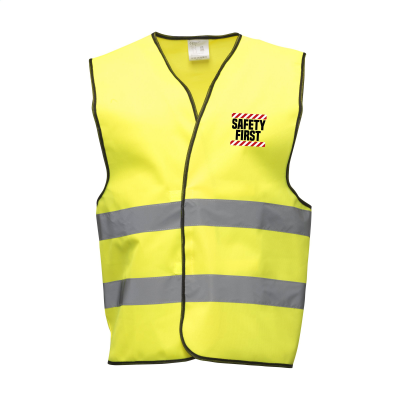 SAFETYFIRST SAFETY VEST in Neon Fluorescent Fluorescent Yellow