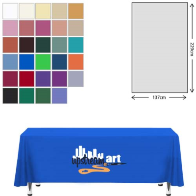 PREMIUM FABRIC TABLE CLOTH - 138X229CM (5FT TABLE - SHORT DROP)