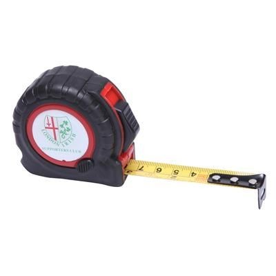 TT3 3M TAPE MEASURE in Black with red trim