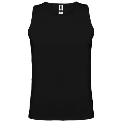 ANDRE MENS SPORTS VEST in Solid Black