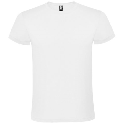 ATOMIC SHORT SLEEVE UNISEX TEE SHIRT in White