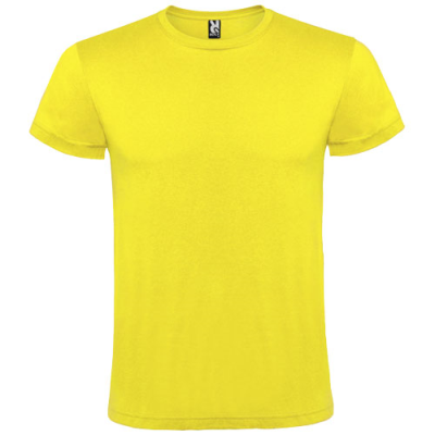 ATOMIC SHORT SLEEVE UNISEX TEE SHIRT in Yellow