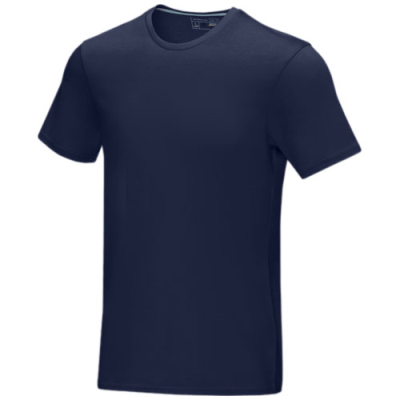 AZURITE SHORT SLEEVE MEN’S ORGANIC TEE SHIRT in Navy