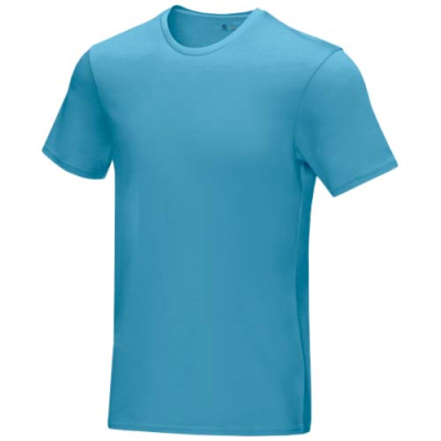 AZURITE SHORT SLEEVE MEN’S ORGANIC TEE SHIRT in Nxt Blue